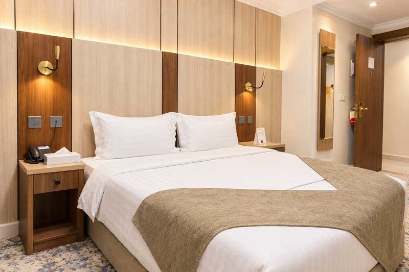 masa al zahbi hotel king room wide